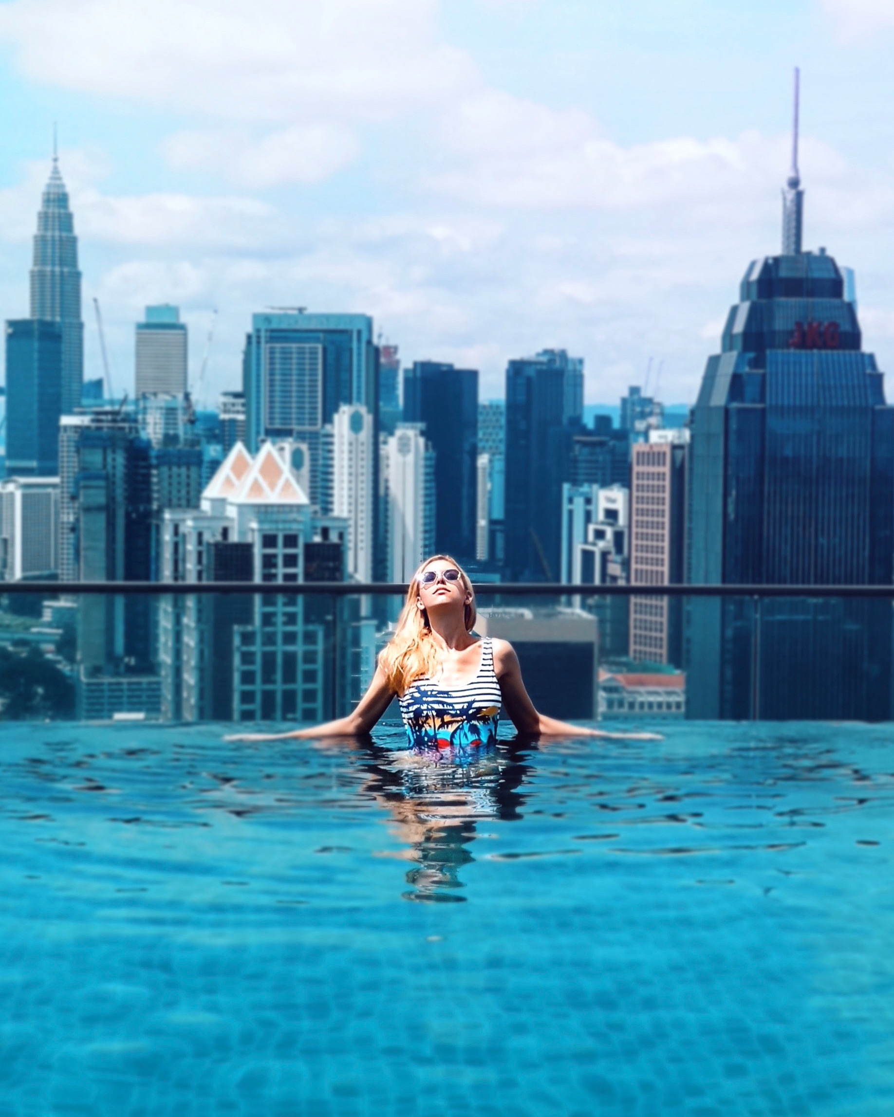 Regalia Suites Upper View Infinity Pool Kuala Lumpur in Malaysia whereismella